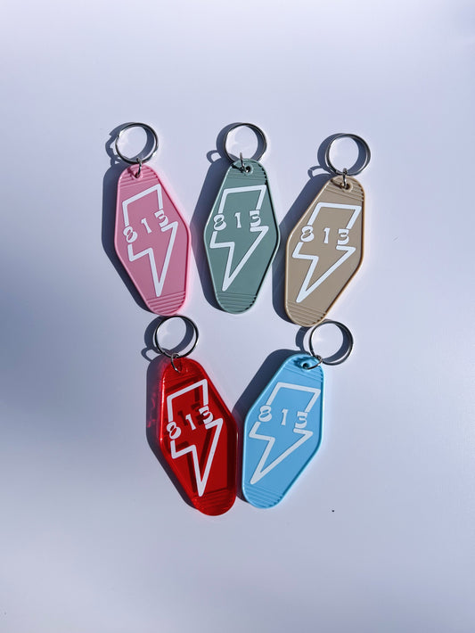 813 Keychain