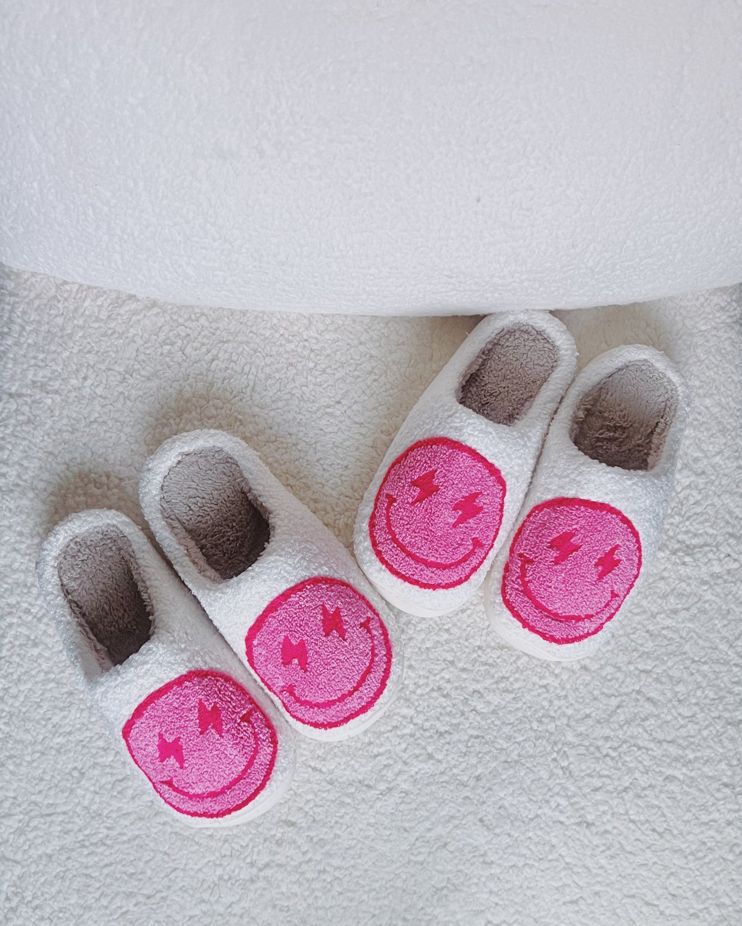 Lightning Smiley Slippers