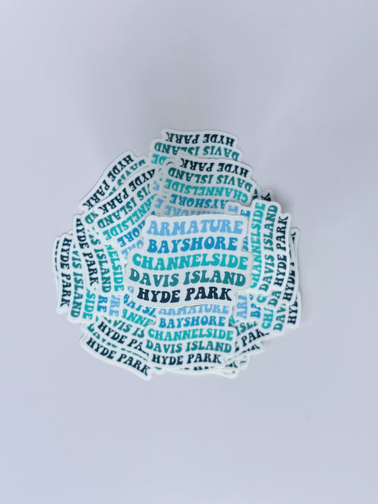 Bay Area's Best Sticker