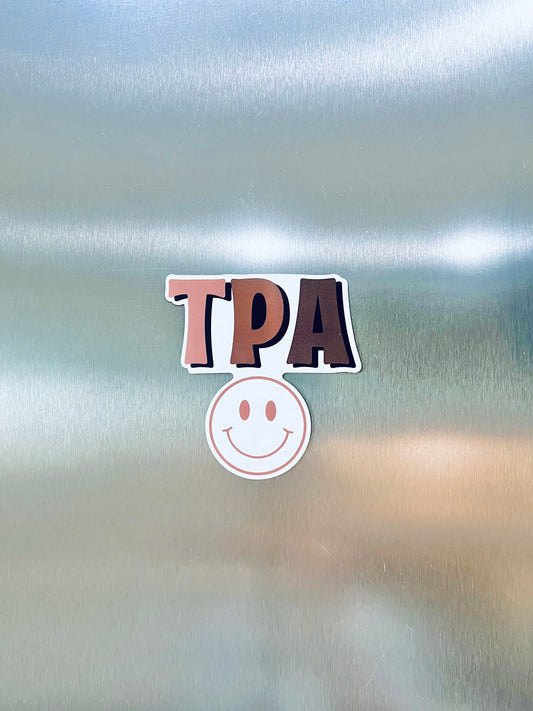 TPA Smiley Magnet