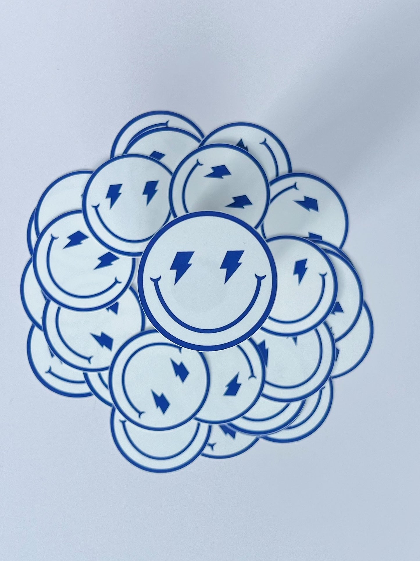 Lighting Smiley Sticker