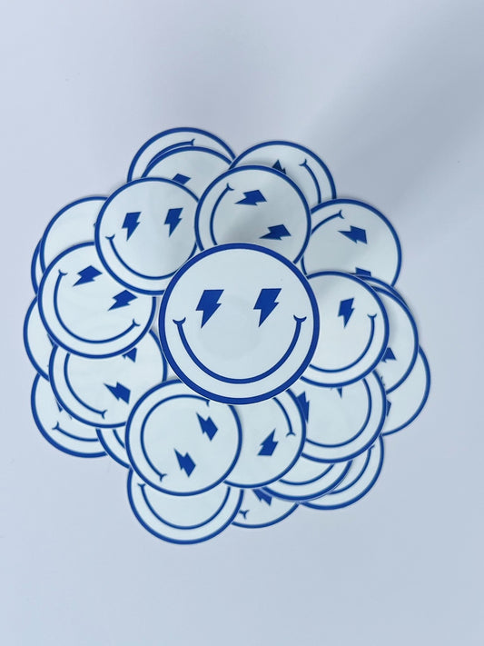 Lighting Smiley Sticker