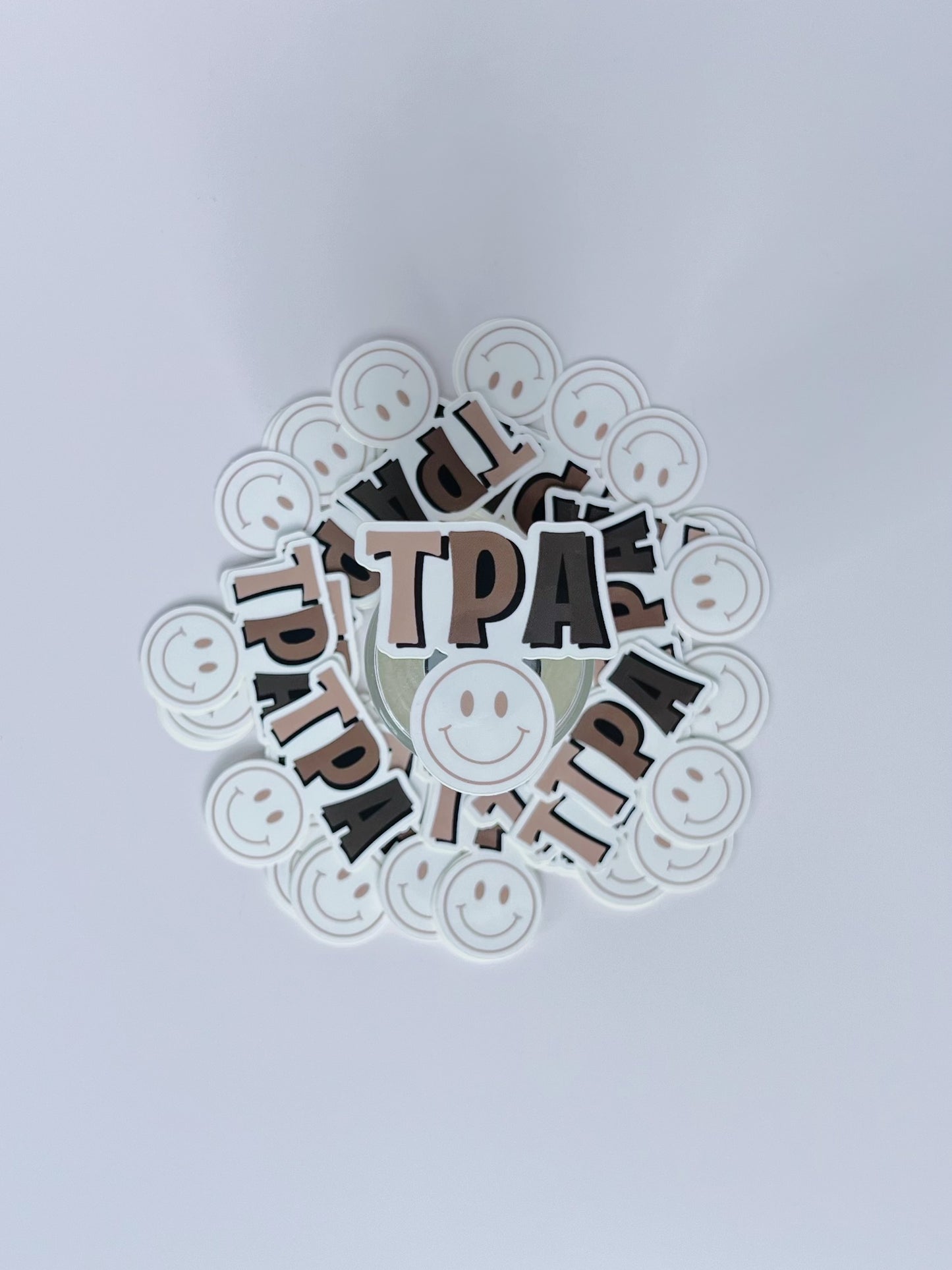 TPA Smiley Sticker