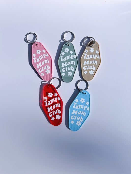 Tampa Mom Club Keychain